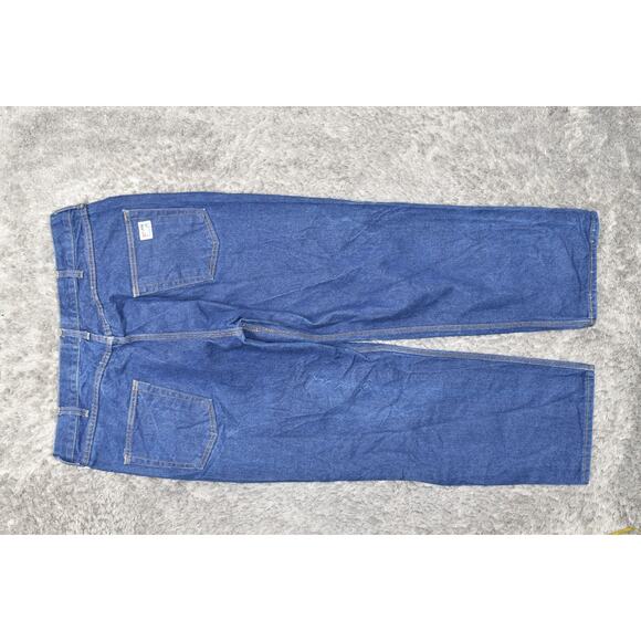 Tyndale FR Men's Blue Cotton Jeans 38x30 Straight Work Arc Rated Made in USA - Picture 3 of 6